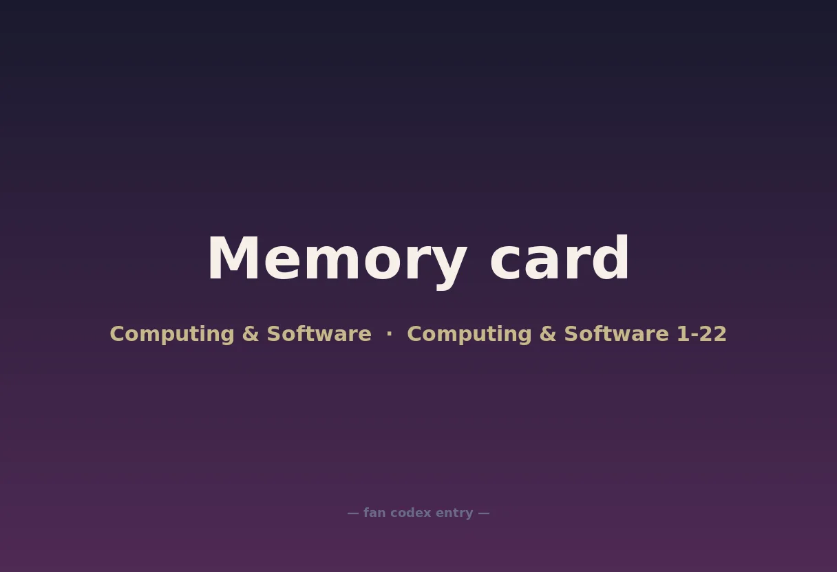Memory card