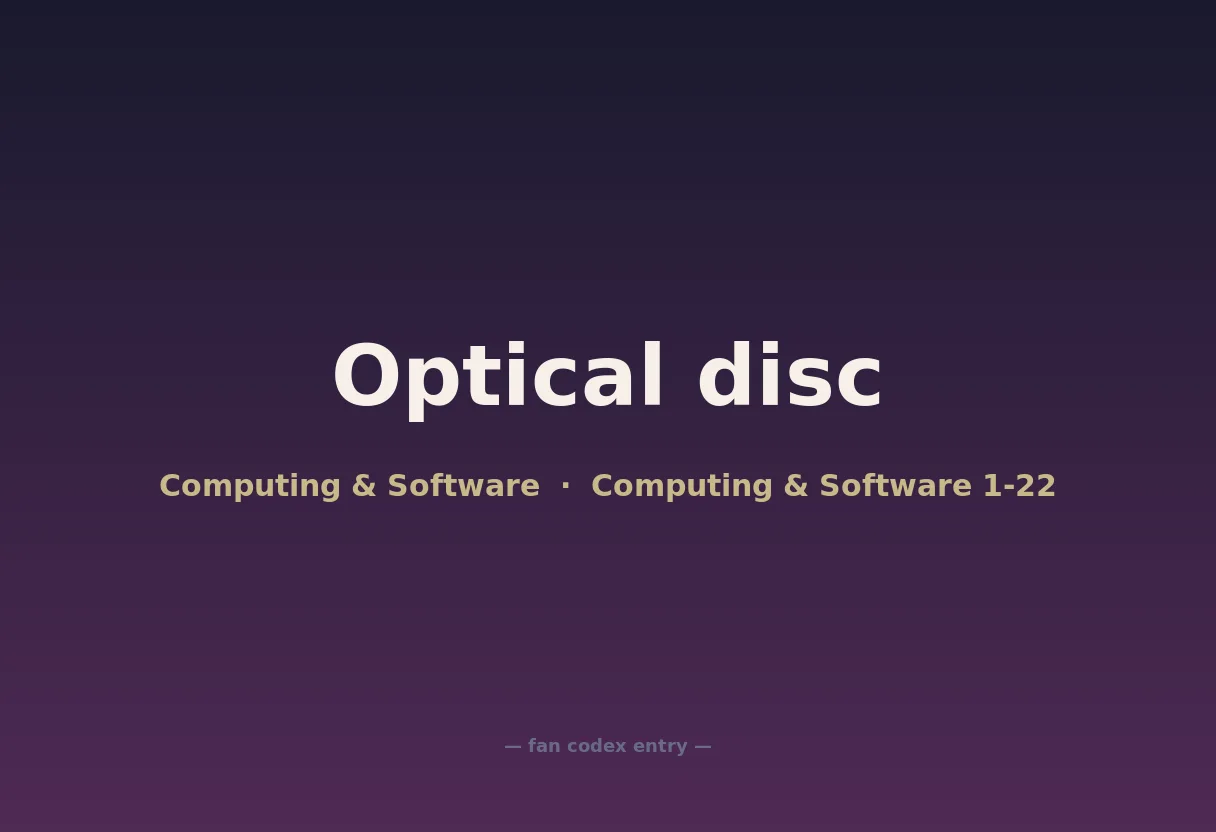 Optical disc