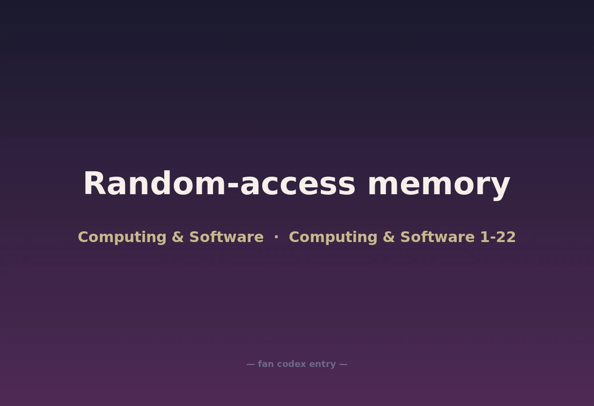 Random-access memory