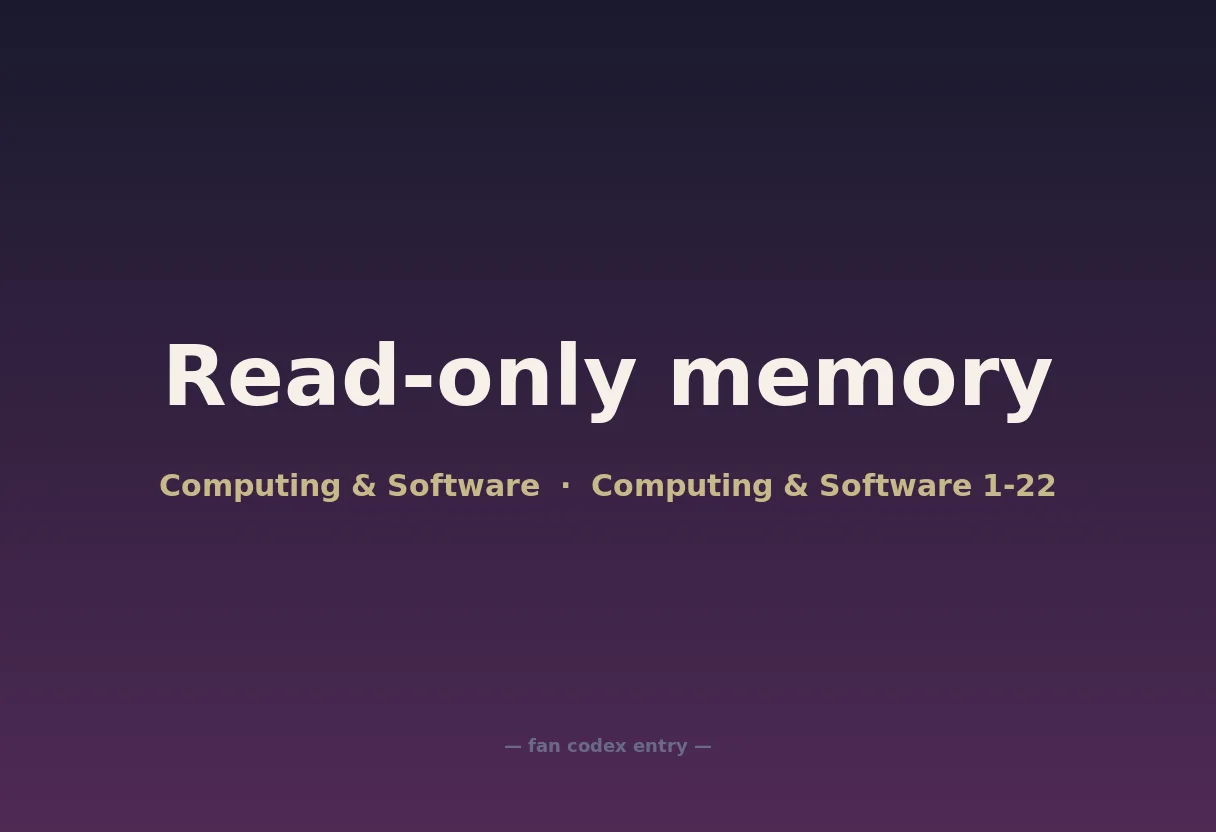 Read-only memory